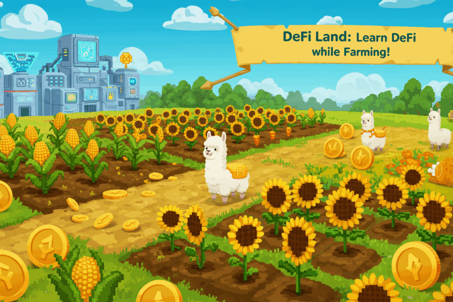 DeFi Land: Gamified Finance for Crypto Newbies and Farming Fanatics