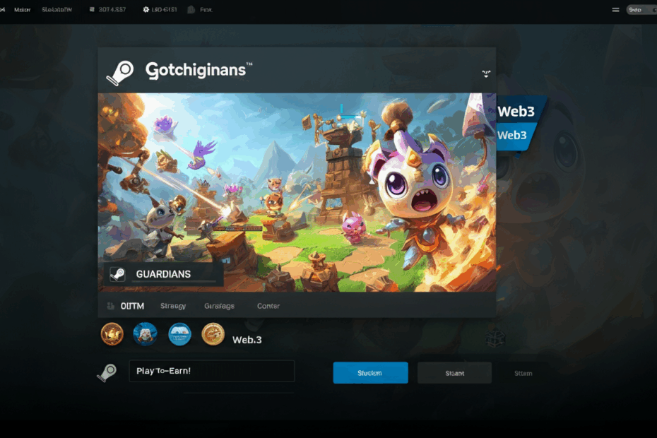 Gotchi Guardians on Steam: Web3 Gaming Takes Center Stage