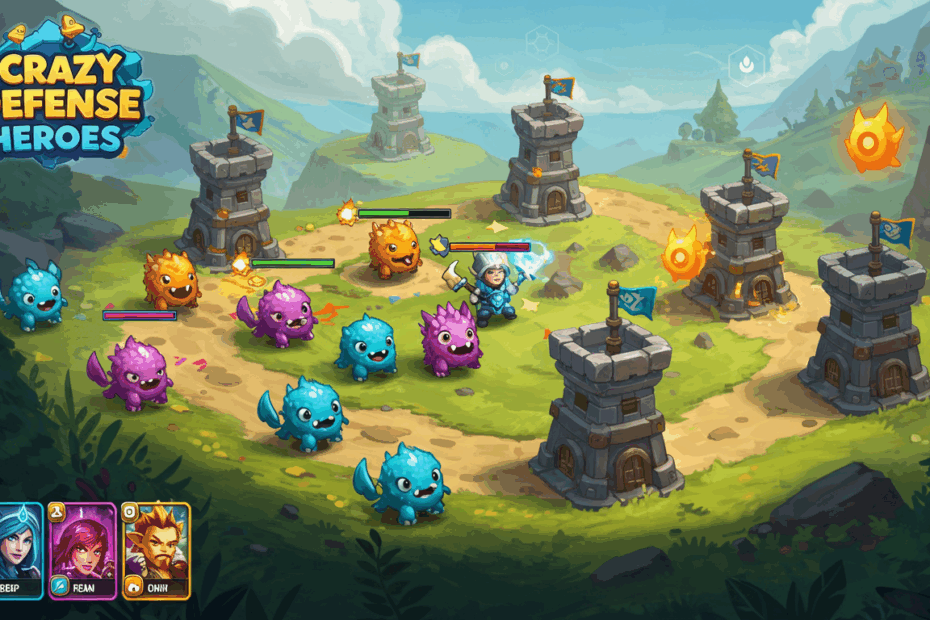 Crazy Defense Heroes: A Beginner's Guide to Earning Crypto by Battling!