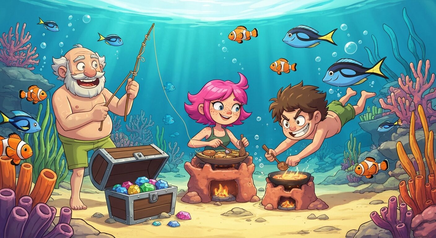 Fishing Frenzy Chapter 2: Dive In and Earn Rewards!